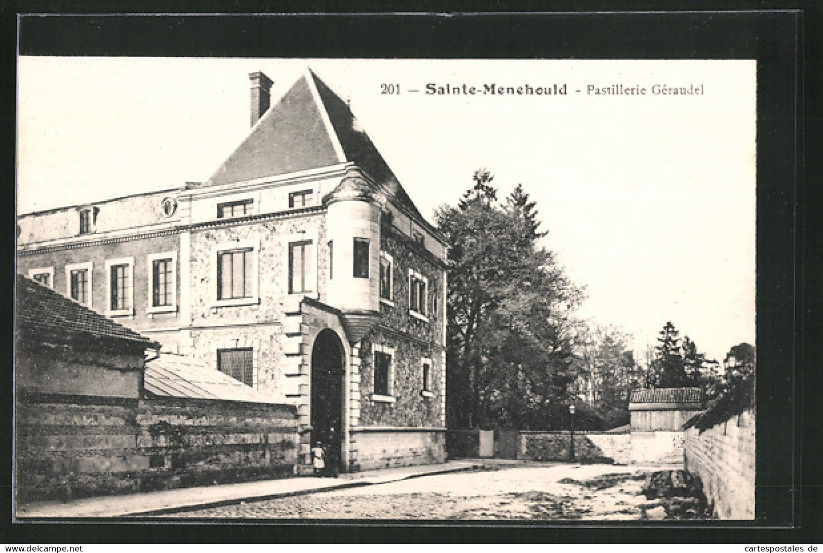 CPA Sainte-Menehould, Pastillerie Géraudel  - Sainte-Menehould