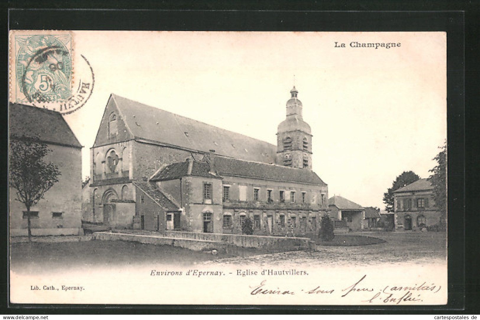 CPA Epernay, Eglise D`Hautvillers  - Epernay