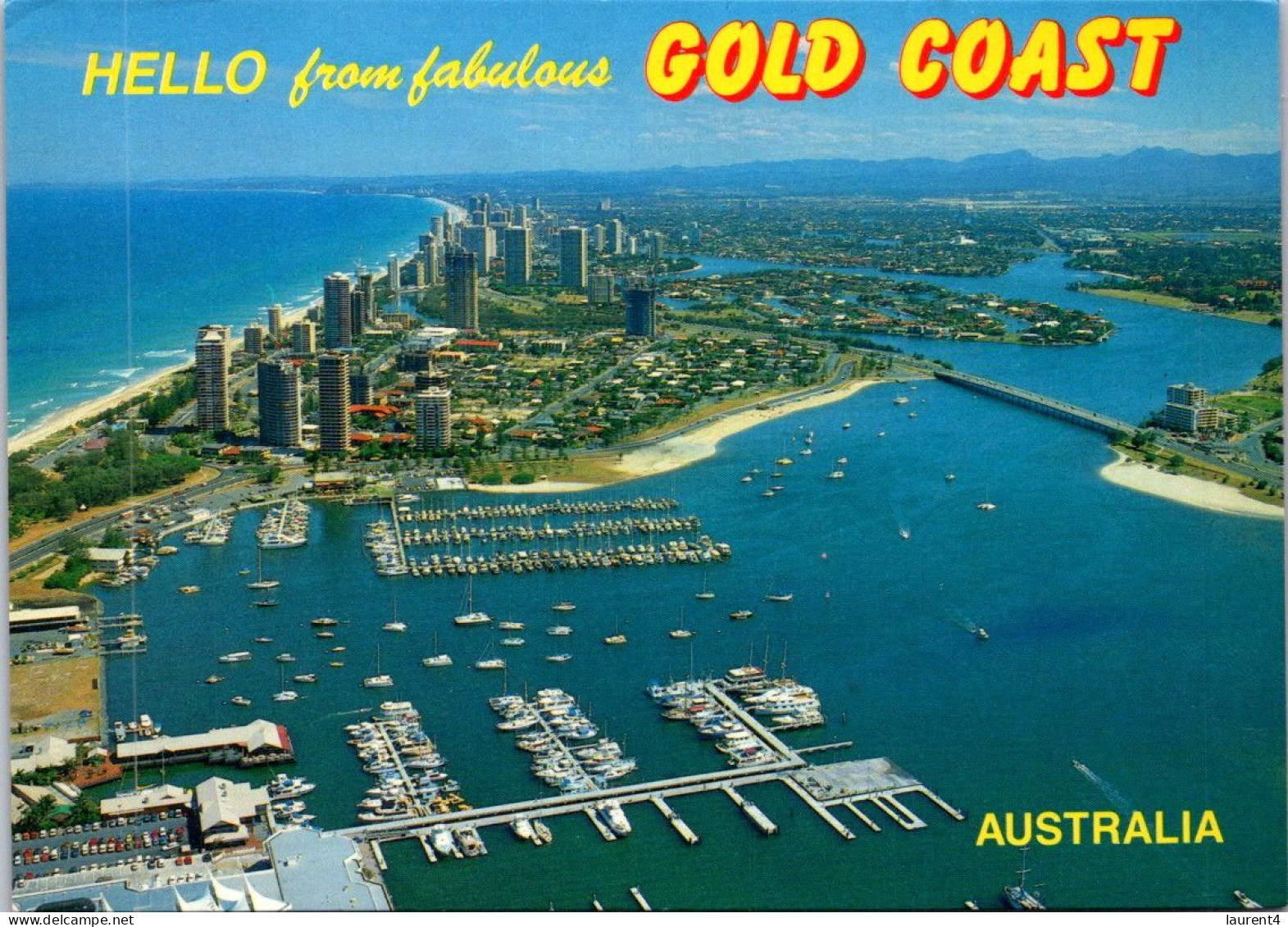 10-5-2024 (4 Z 36) Australia - QLD - Gold Coast (posted With Tramway Stamp 1990) - Gold Coast