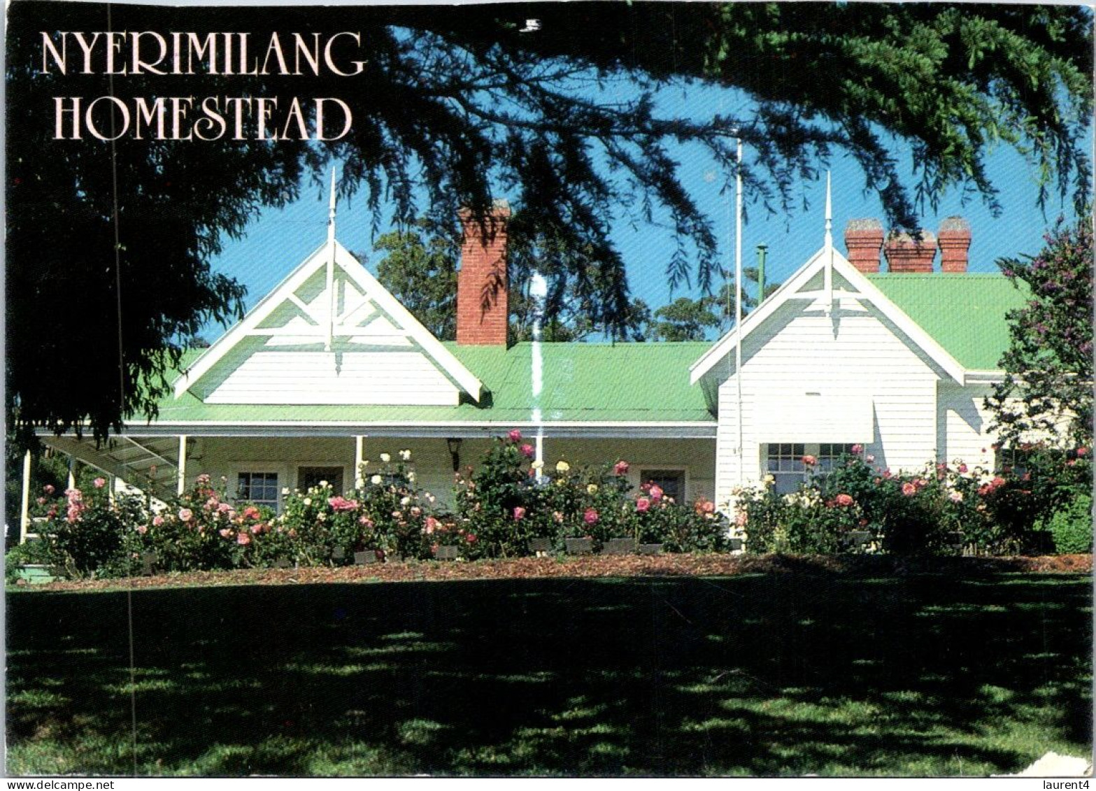 10-5-2024 (4 Z 36) Australia - VIC - Nyerimilang Homestead (posted With Seadragon Stamp 1998) - Sonstige & Ohne Zuordnung
