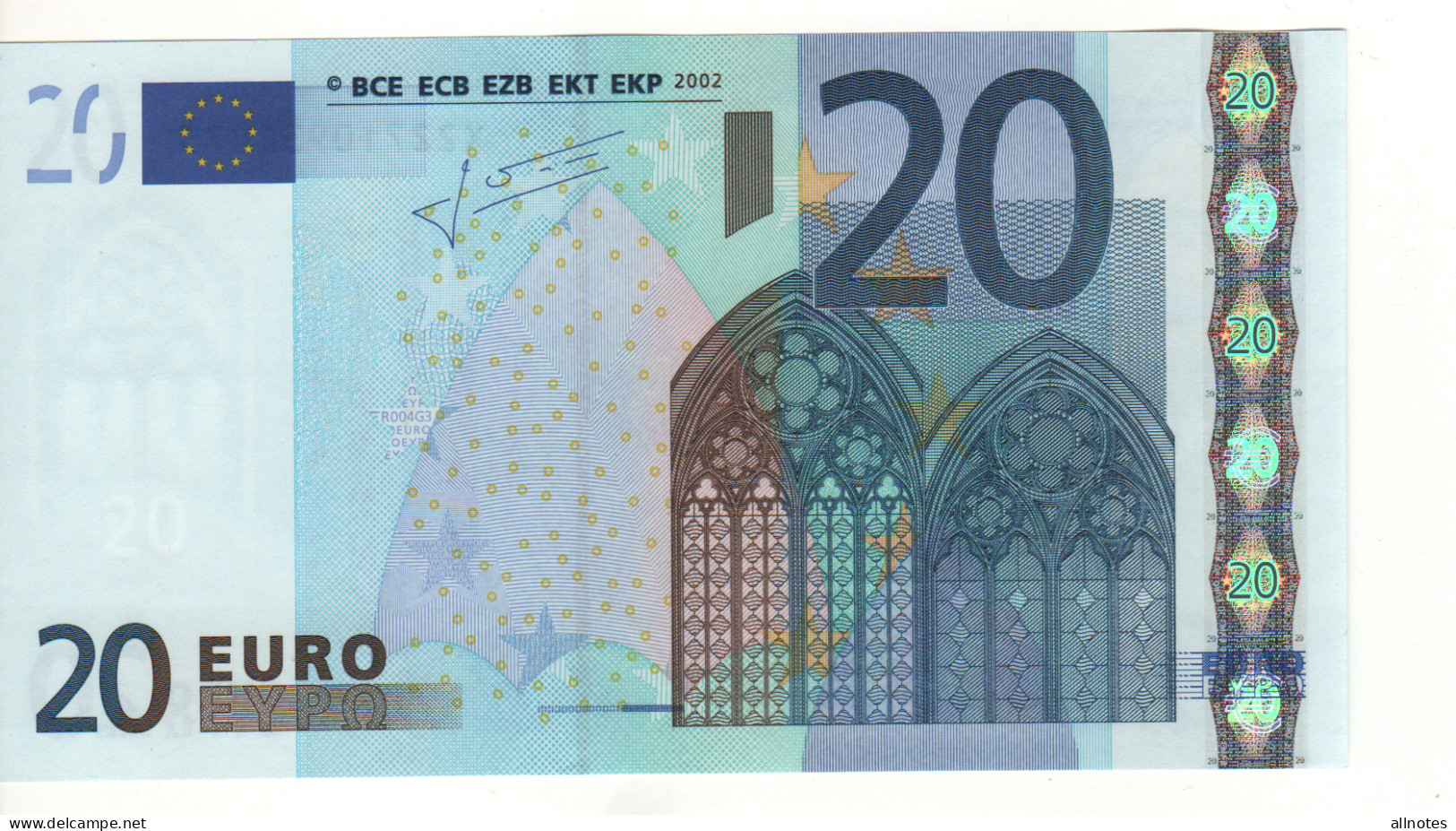 20 EURO  "X"  Germany   Trichet     R 004 G3   X22   /  FDS - UNC - 20 Euro