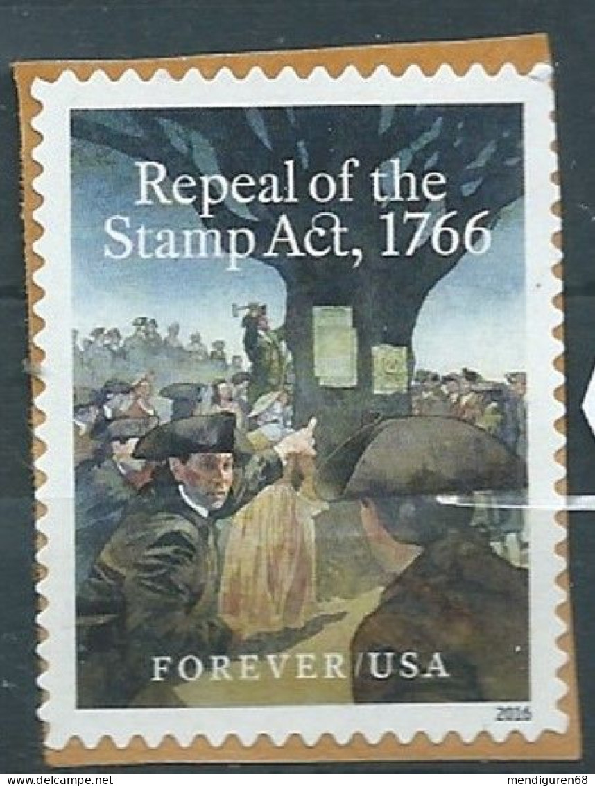 VERINIGTE STAATEN ETAT UNIS USA 2016 REPEAL OF THE ACT FOREVER ACT 1766 F USED ON PAPER  SN 5064 MI 5238 YT 4872 SG 5669 - Gebraucht