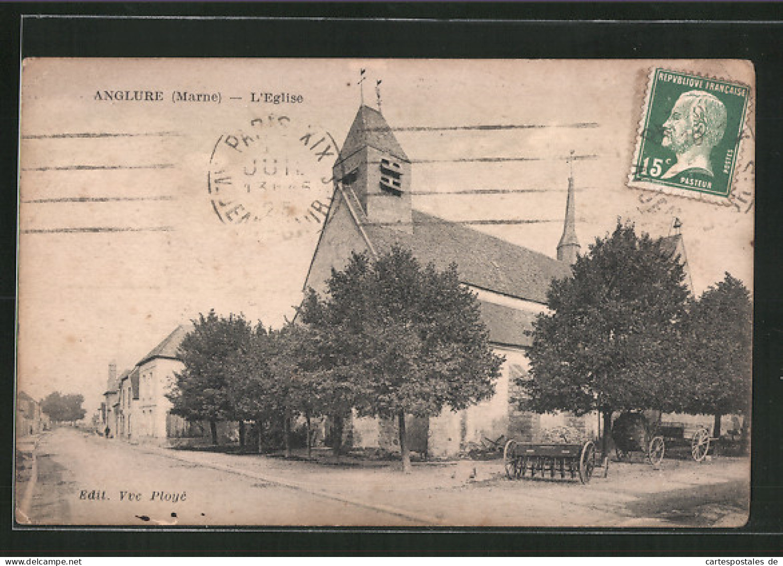 CPA Anglure, L`Eglise  - Anglure