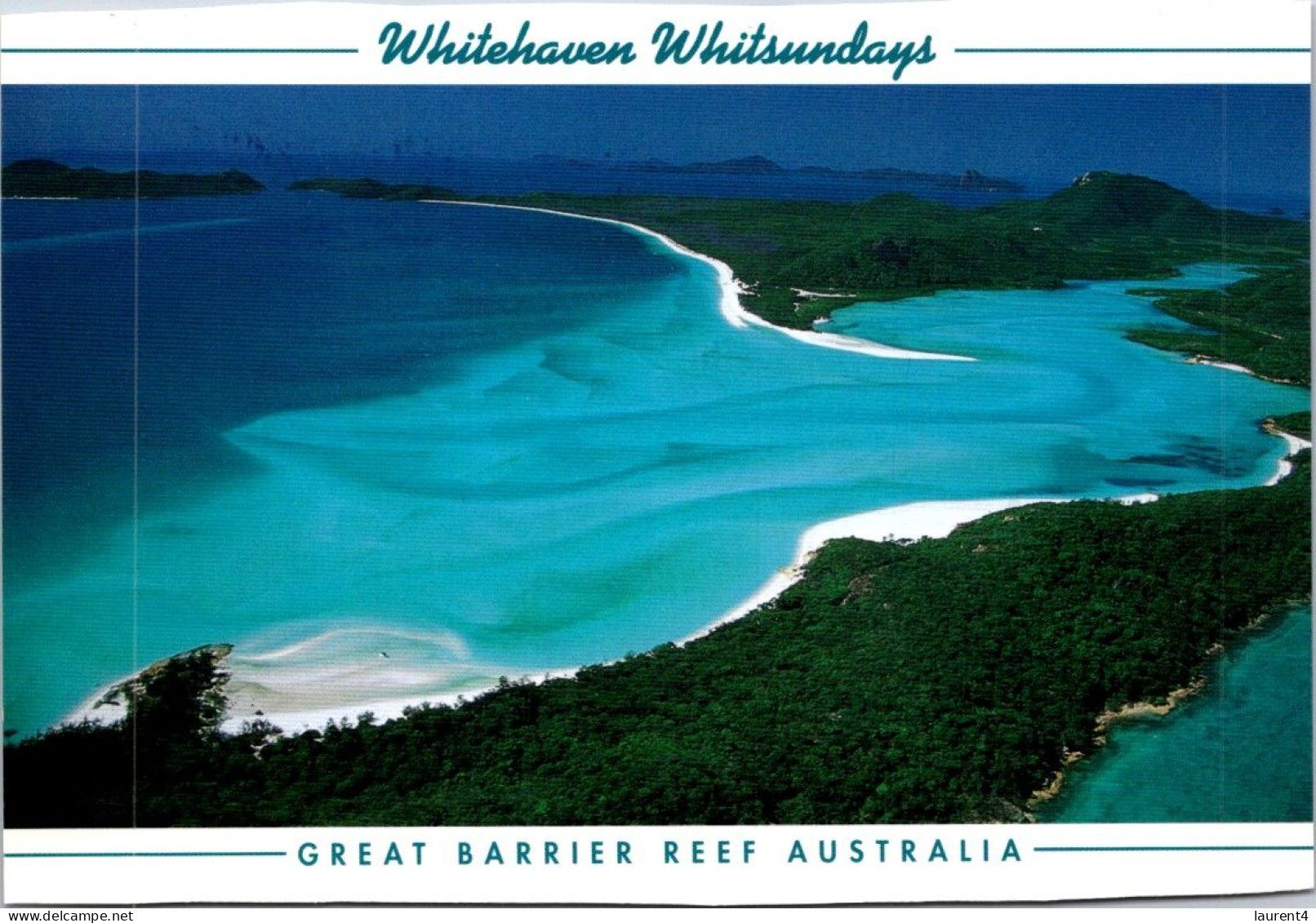 10-5-2024 (4 Z 36) Australia - QLD - Great Barried Reef  (posted With Kangaroo Stamp 1997) - Great Barrier Reef