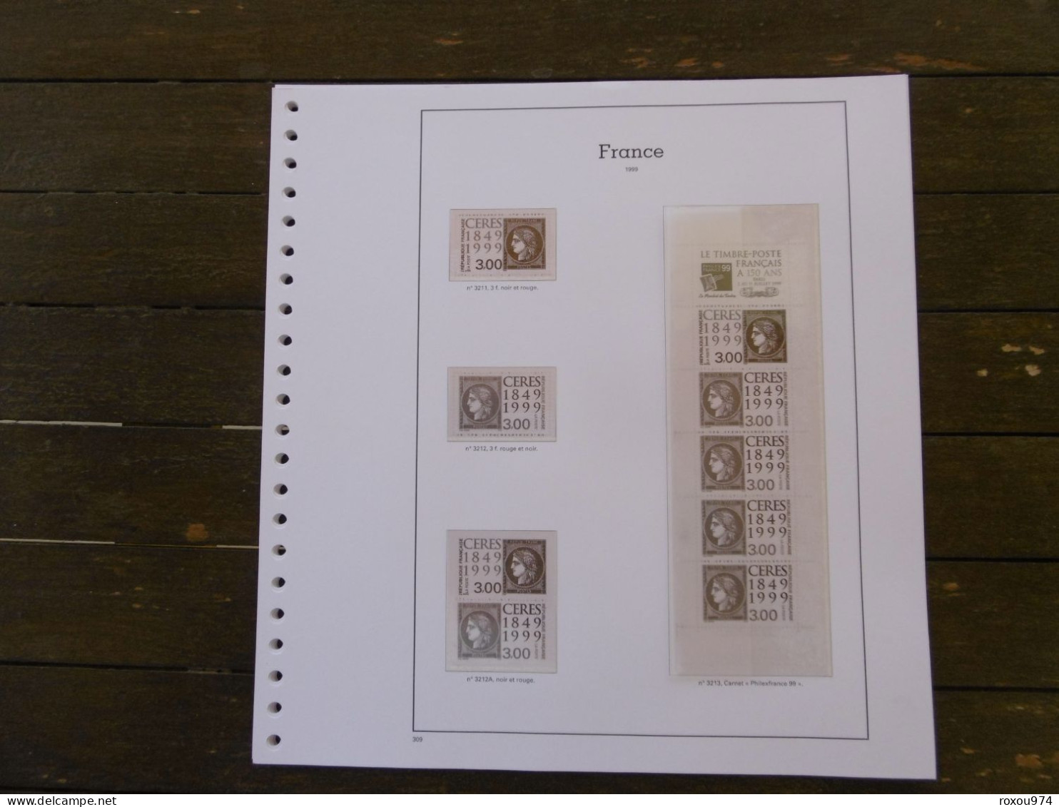 FEUILLES SUPRA  AVEC FENETRES ANNEES 1997 à 2000   4 PHOTOS - Binders With Pages