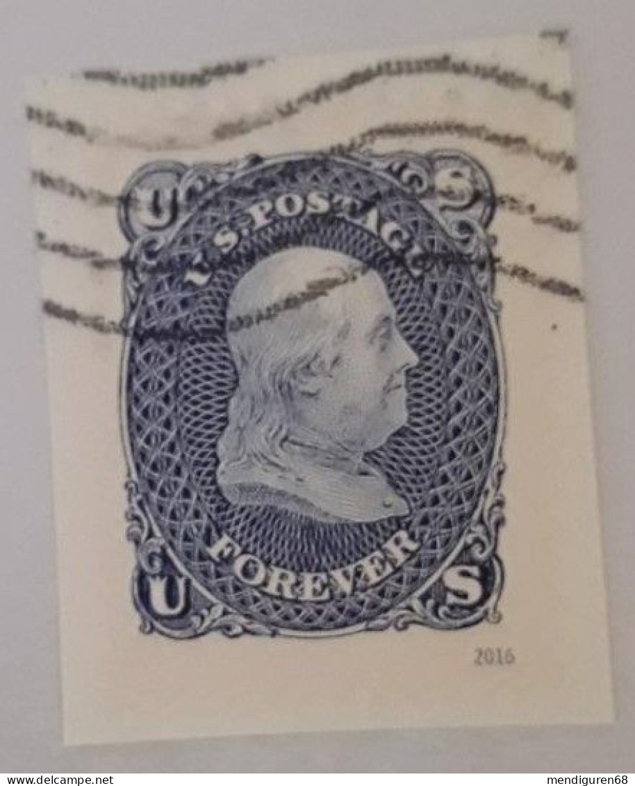 VERINIGTE STAATEN ETATS UNIS USA 2016 CLASSICS FOREVER: BENJAMIN FRANKLIN F USED PAPER SN 5079F MI 5258 YT 4884 S 5683F - Used Stamps