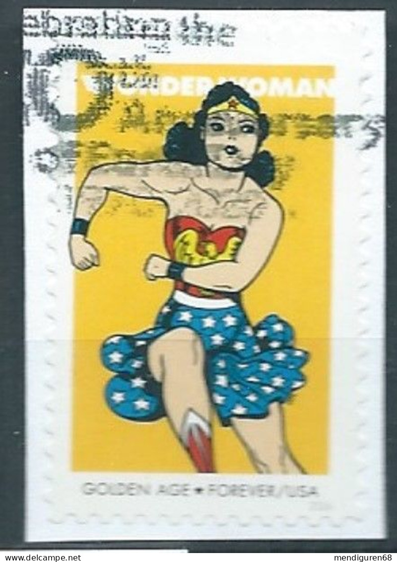 VERINIGTE STAATEN ETATS UNIS USA 2016 WONDER WOMAN: GOLDEN AGE F USED ON PAPER SN 5152 MI 5344 YT 4964 SN 5755 - Used Stamps