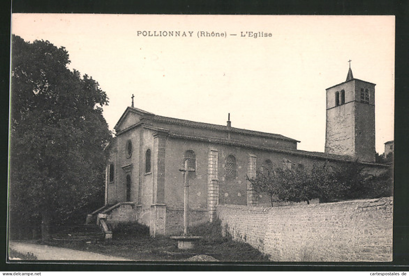 CPA Pollionnay, L`Eglise  - Other & Unclassified