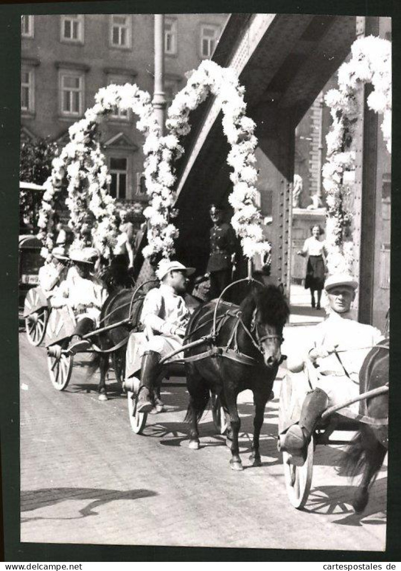 Fotografie Ansicht Wien, Werbeumzug Vom Zirkus Sarrasani  - Profesiones