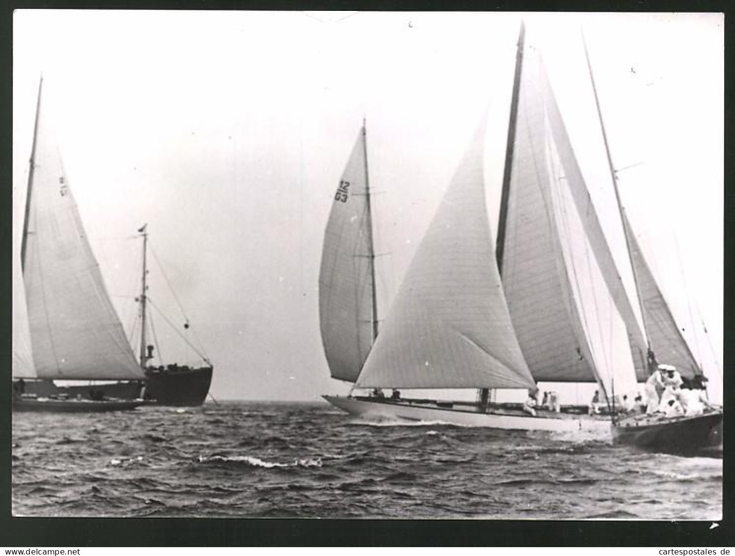 Fotografie Ansicht Kopenhagen, Oeresundwoche 1939, Segelyachten Inga, Aschanti III., Anita Und Sphinx  - Places