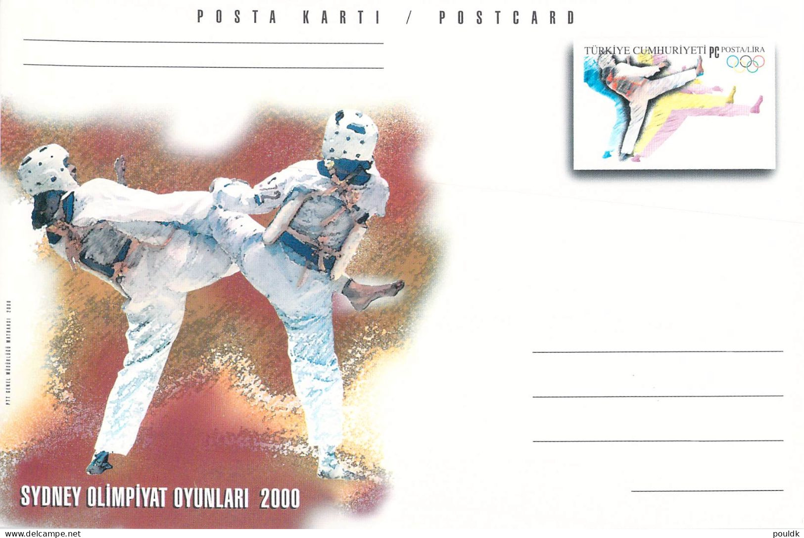 Turkey 2000 Olympic Games Sydney - Nine Postal Stationaries Mint. Postal Weight Approx 0,09 Kg. Please Read Sales Condit - Sommer 2000: Sydney