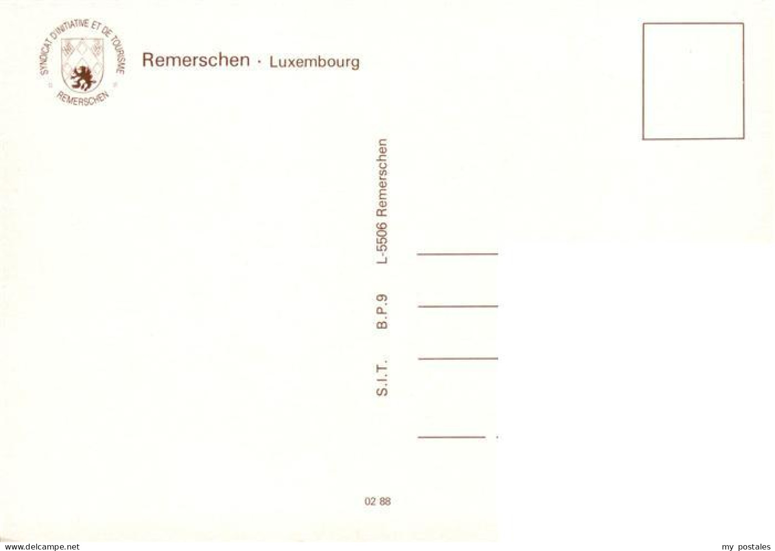 73944728 Remerschen_Schengen_Luxembourg Vue Panoramique - Otros & Sin Clasificación