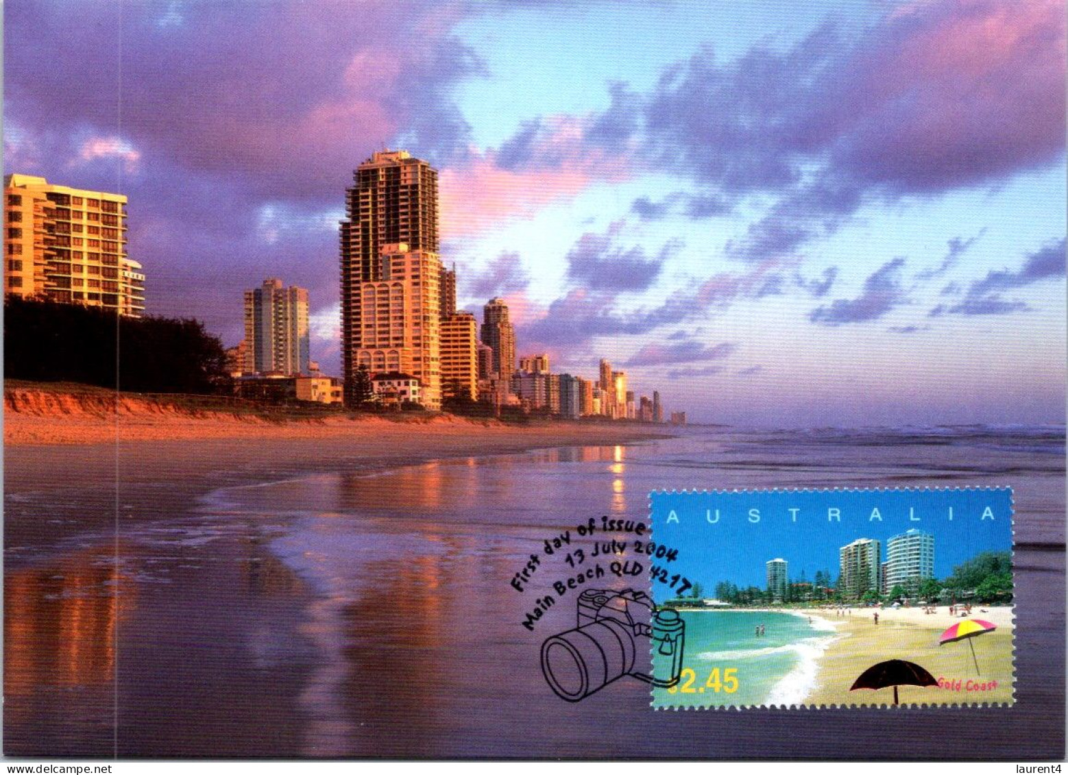 10-5-2024 (4 Z 38) Australia (1 Card) Maxicard (if Not Sold Will NOT Be Re-listed) Gold Coast - Cartes-Maximum (CM)