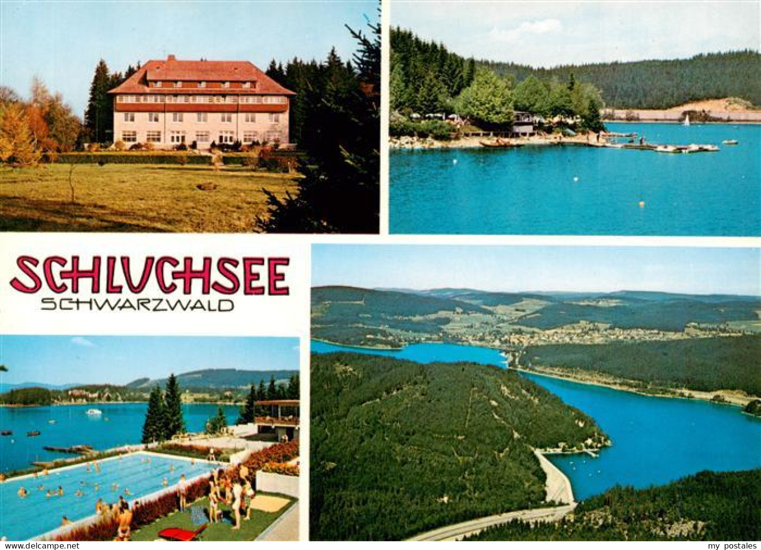 73903149 Schluchsee Schloss Schwimmbad Fliegeraufnahmen Schluchsee - Schluchsee