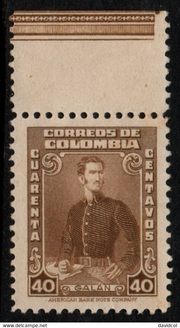 01B- KOLUMBIEN - 1941 - MI#: 439 - MNH - GALAN - Kolumbien