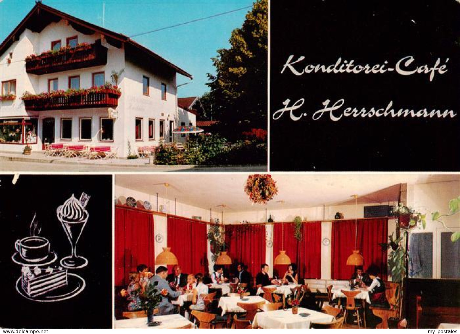 73902982 Lenggries Konditorei Cafe Herrschmann Gastraum Lenggries - Lenggries