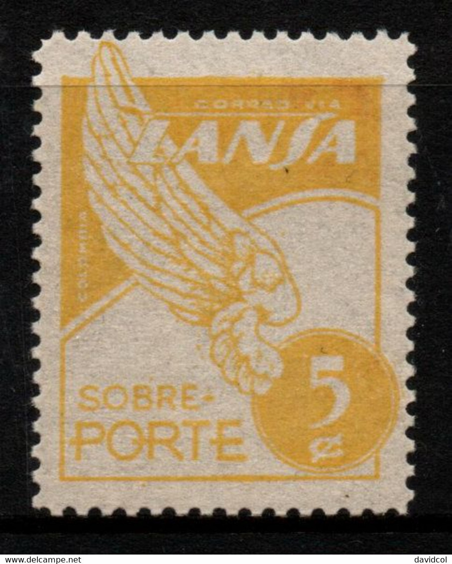01A- KOLUMBIEN - 1950 - MI#: 557 - MNH- LANSA - "LINEAS AEREAS NACIONALES". - Kolumbien