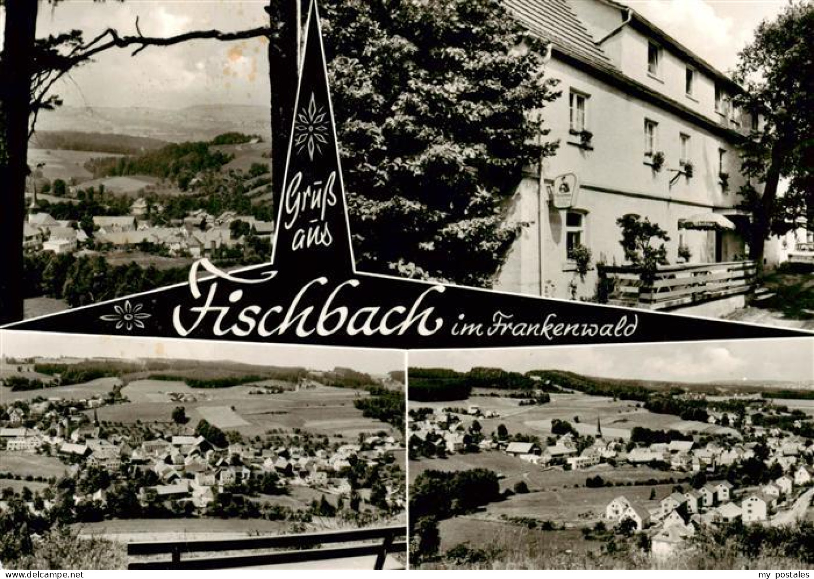 73902902 Fischbach Kronach Panorama Gasthof Soellner  Fischbach Kronach - Kronach