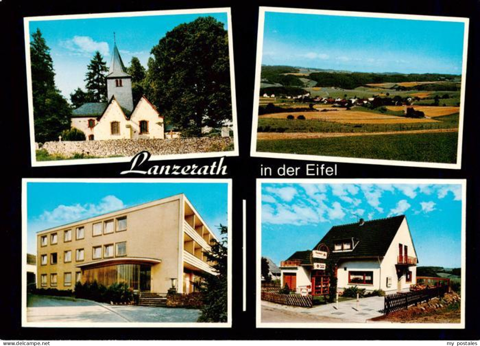 73902890 Lanzerath Bad Muenstereifel Kirche Panorama Ferienheim Der AWO Lanzerat - Bad Münstereifel