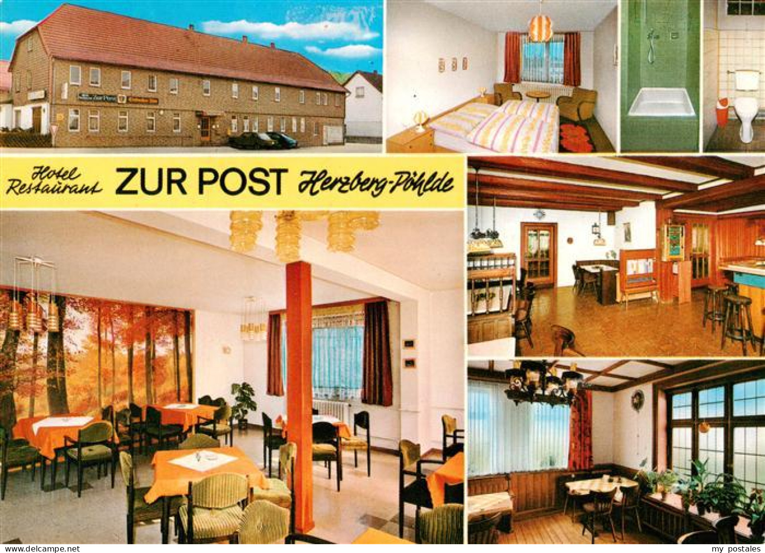 73902867 Poehlde Hotel Restaurant Zur Post Gastraeume Gaestezimmer Bad Poehlde - Herzberg