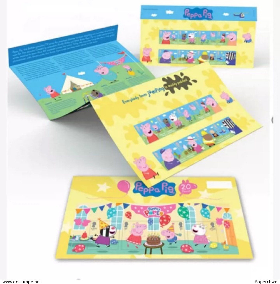 China Stamp Peppa Pig's Family Edition (stamp) Will Be Delivered After 6.10 Pre-sale. Please Note That New MailThe Posta - Enveloppes