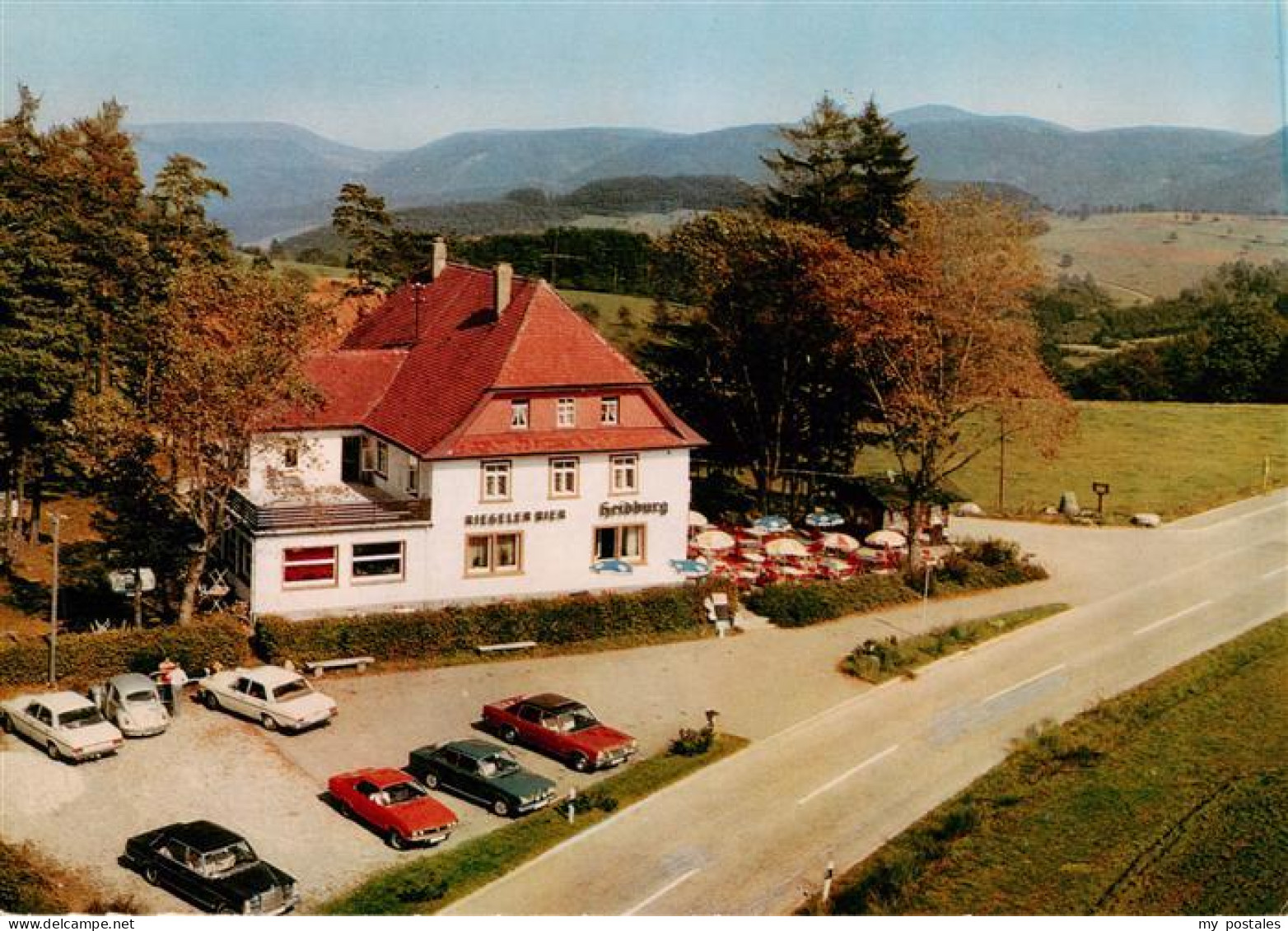 73864480 Elzach Hoehengasthof Pension Heidburg Landschaftspanorama Schwarzwald E - Elzach