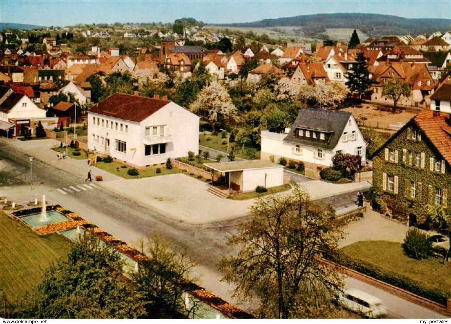 73864466 Bad Koenig Odenwald Panorama Wasserspiele In Den Bahnhofsanlagen Bad Ko - Bad Koenig