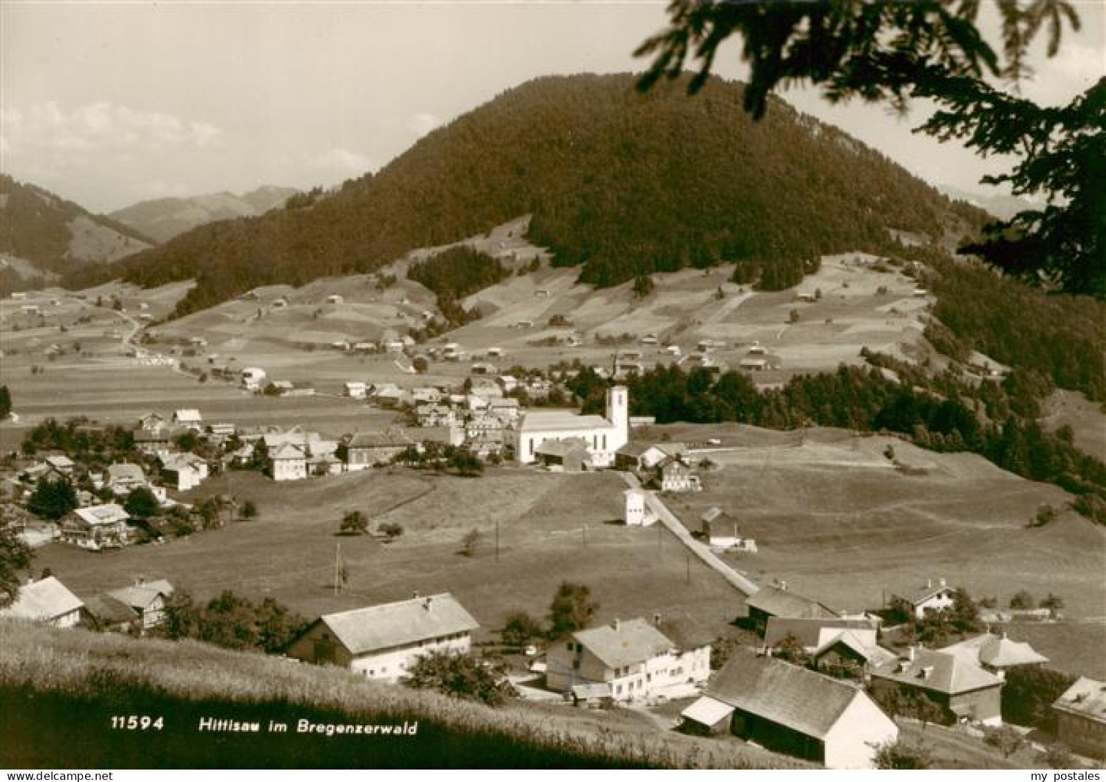 73864409 Hittisau Vorarlberg AT Panorama Bregenzerwald  - Otros & Sin Clasificación