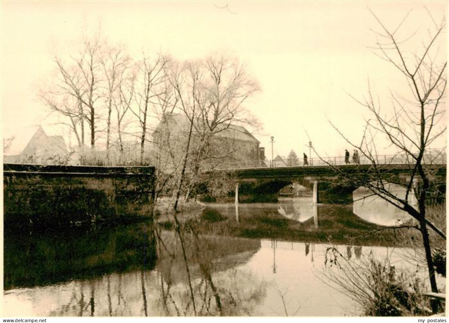 73864367 Lauf Pegnitz Partie Am Fluss Karlsbruecke Lauf Pegnitz - Lauf