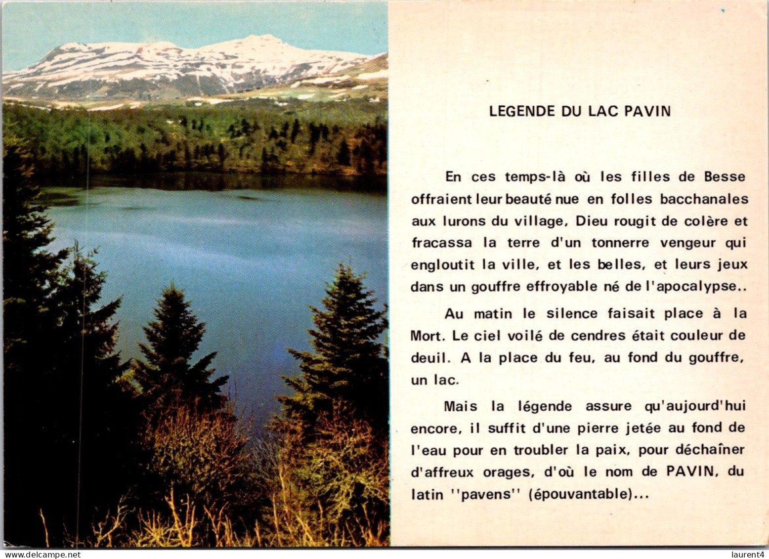 10-5-2024 (4 Z 40) France  - Le Lac Pavin - Auvergne