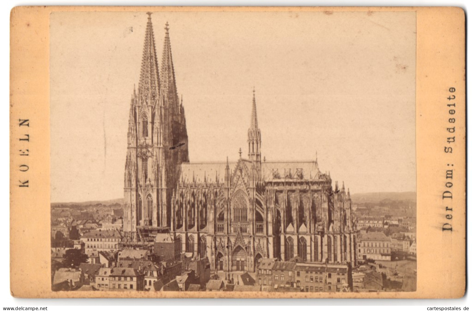 Fotografie Ansicht Köln, Südseite Vom Dom  - Lugares