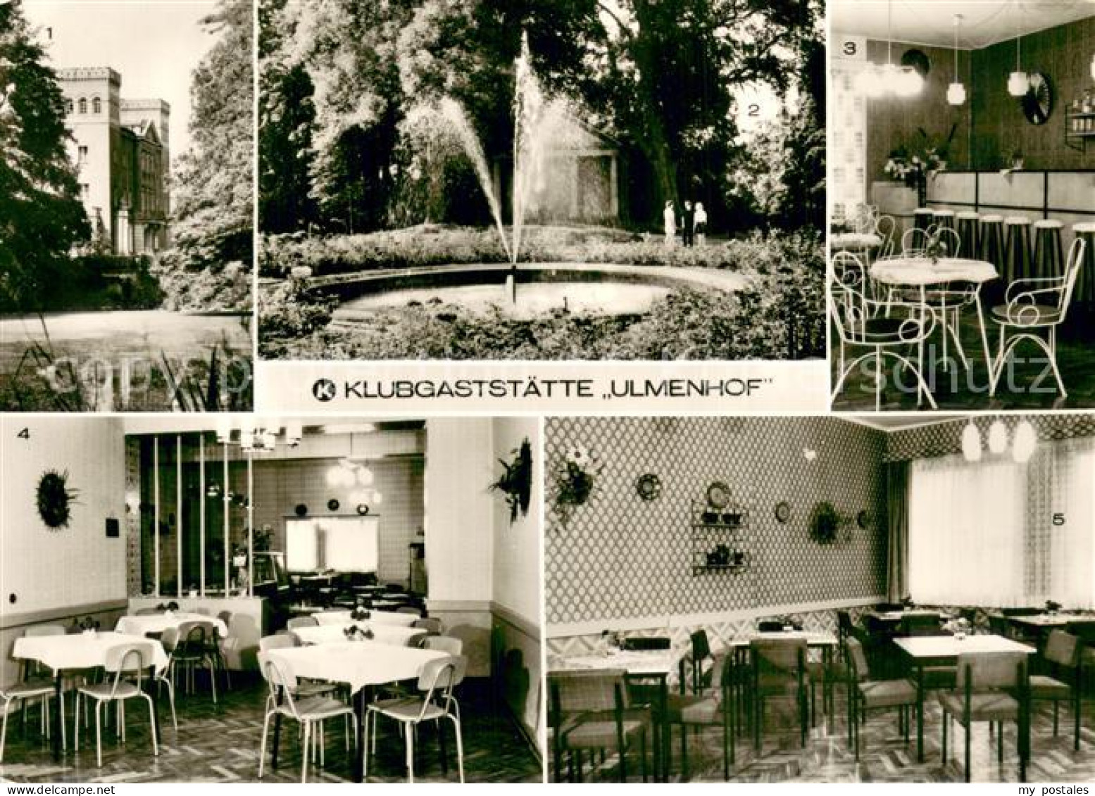 73756531 Steinhoefel Fuerstenwalde Klubgaststaette Ulmenhof Park Bar Gastraum We - Steinhöfel