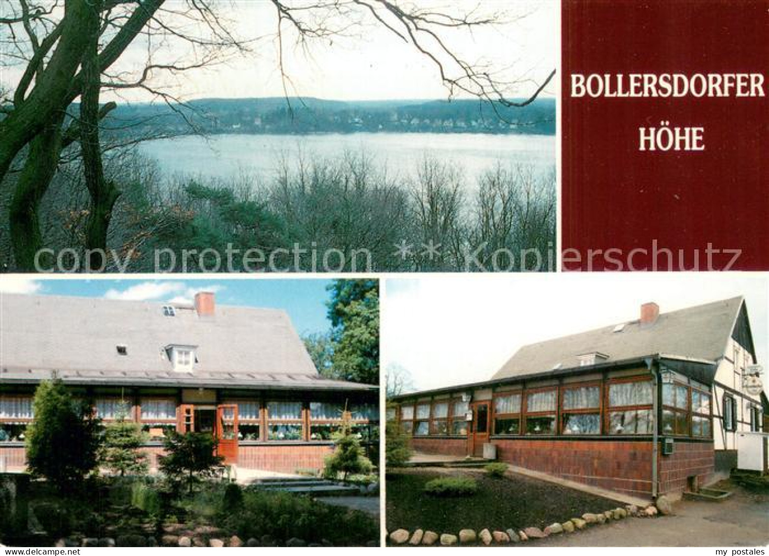 73756528 Bollersdorf Restaurant Bollersdorfer Hoehe Teilansichten M. See Bollers - Sonstige & Ohne Zuordnung
