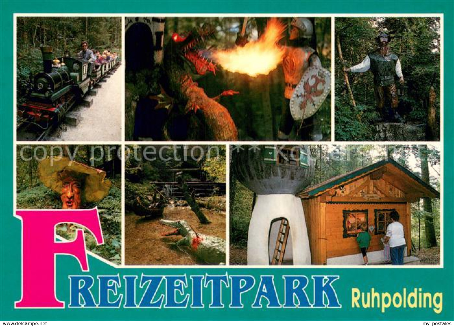 73756478 Ruhpolding Freizeitpark Teilansichten Mini-Eisenbahn Ruhpolding - Ruhpolding