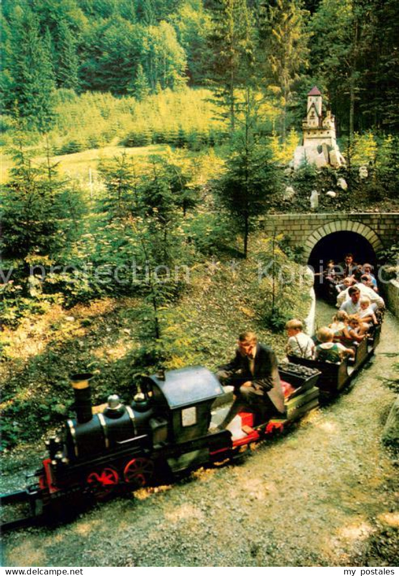 73756476 Ruhpolding Maerchenpark Ruhpolding-Brand Tunnelausfahrt D. Mini-Eisenba - Ruhpolding