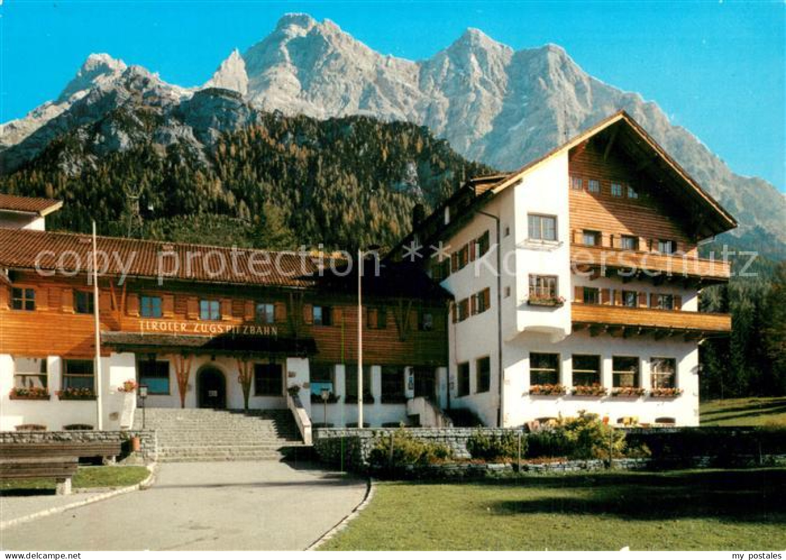 73756430 Ehrwald Tirol Talstation Der Zugspitzbahn Zugspitze Wettersteingebirge  - Other & Unclassified