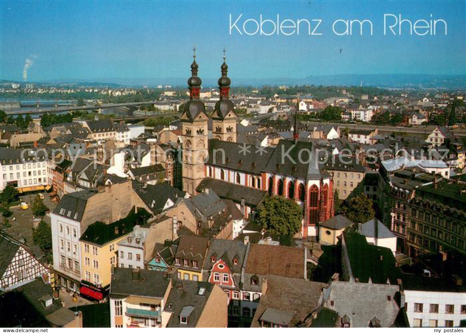 73756327 Koblenz  Rhein Teilansicht   - Koblenz