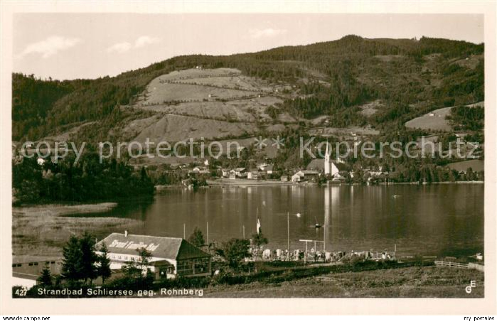 73756278 Schliersee Strandbad Schliersee Geg. Rohnberg Schliersee - Schliersee