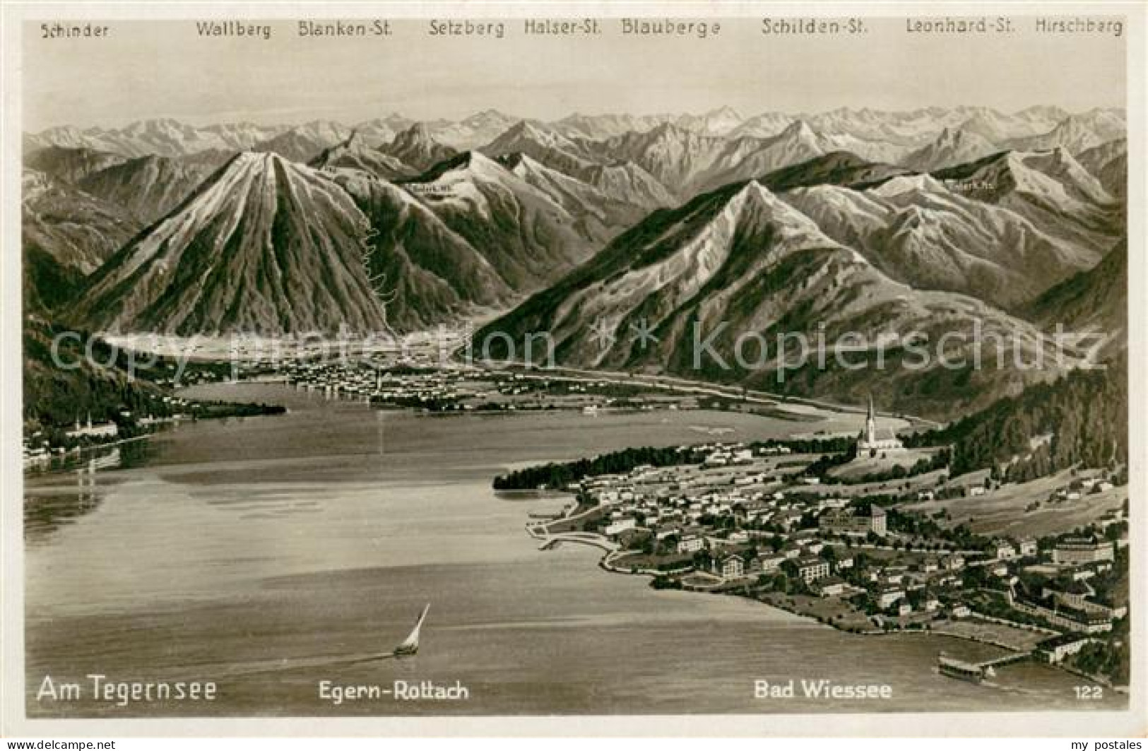 73756264 Bad Wiessee Tegernsee Tegernsee Egern-Rottach Berg-Panorama Bad Wiessee - Bad Wiessee