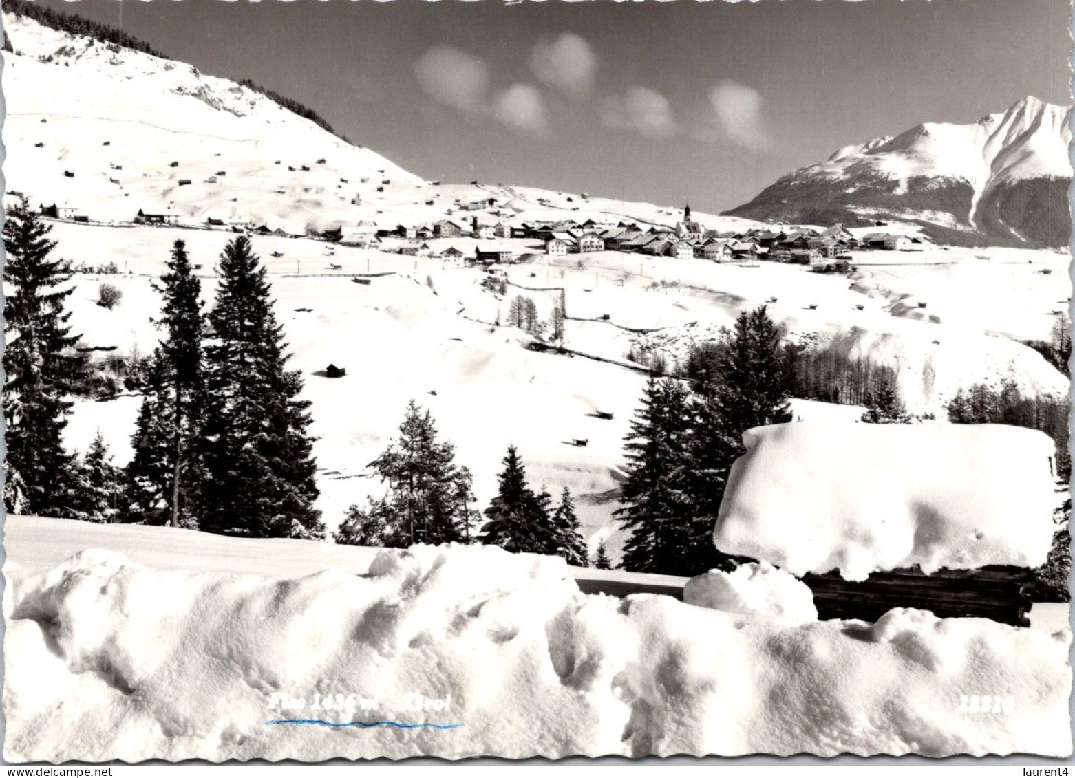 10-5-2024 (4 Z 40) Austria - Under Snow / Sous La La Neige (Tirol) B/w - Sonstige & Ohne Zuordnung