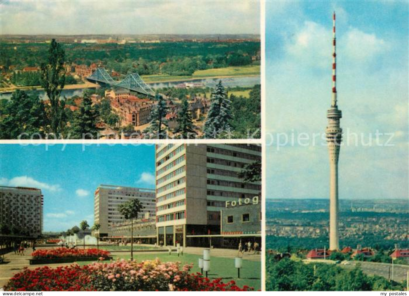 73065813 Dresden Fernsehturm Prager Strasse Dresden - Dresden