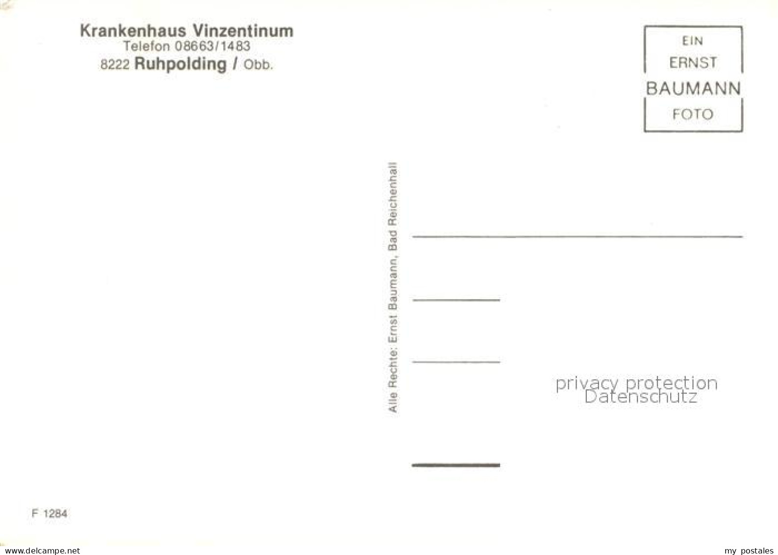 73065757 Ruhpolding Krankenhaus Vinzentium Ruhpolding - Ruhpolding