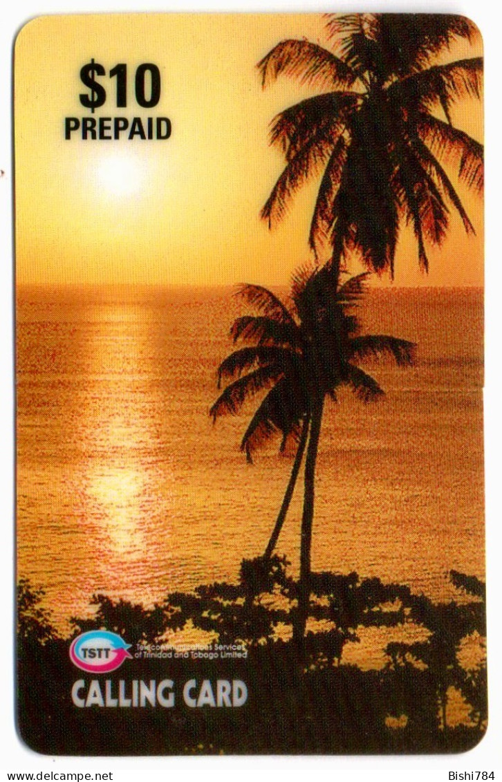Trinidad & Tobago - Sunset Over The Gulf Of Paria (USED) - Trinidad & Tobago