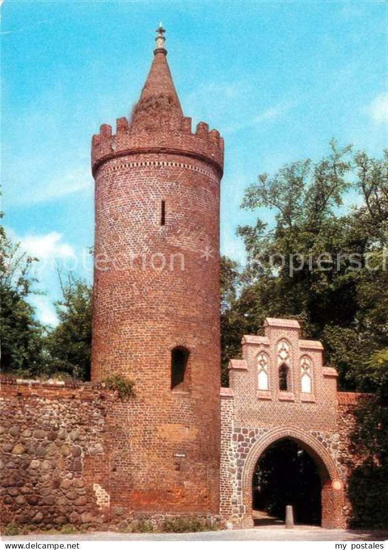 73065381 Neubrandenburg Fangelturm Und Stadtmauer Neubrandenburg - Neubrandenburg