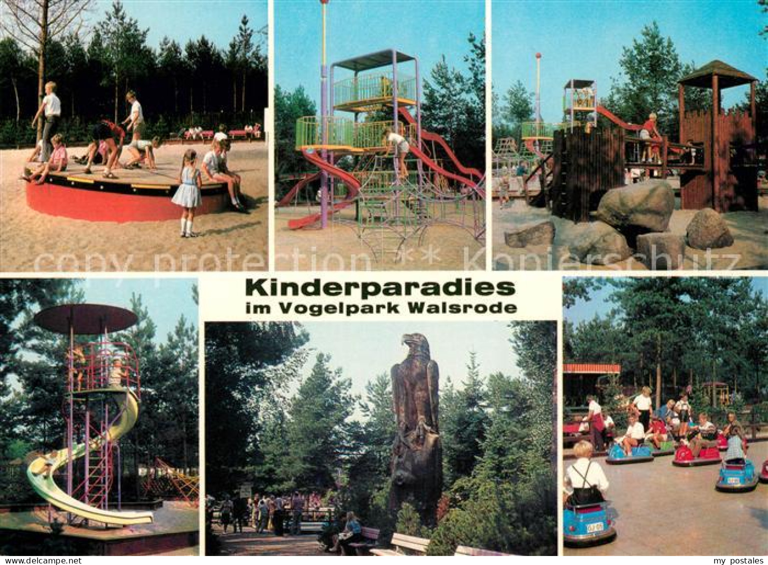 73065263 Walsrode Lueneburger Heide Kinderparadies Im Vogelpark Walsrode Luenebu - Walsrode