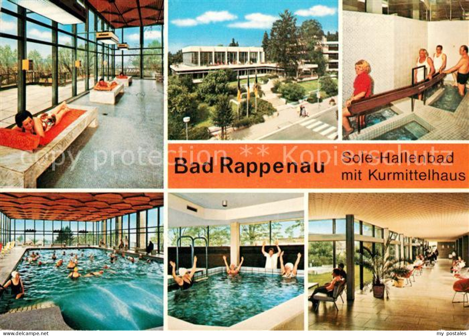 73064525 Bad Rappenau Sole Hallenbad Mit Kurmittelhaus Liegeraum Wassertreten Be - Bad Rappenau