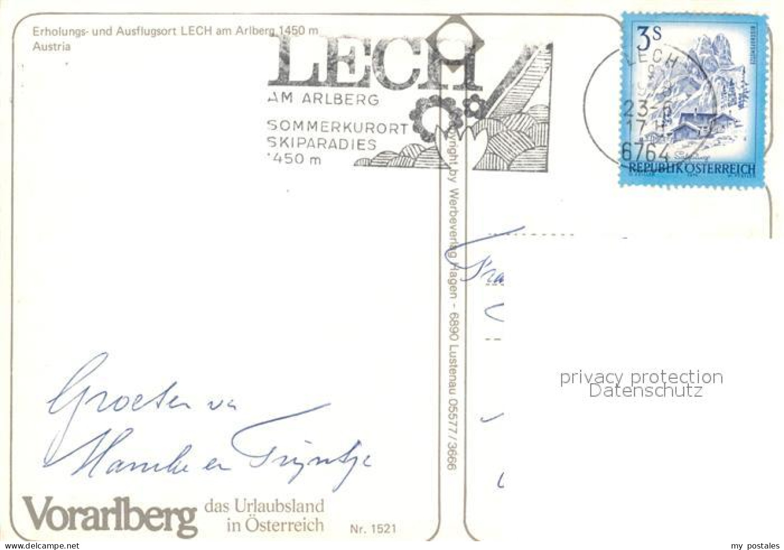 73063796 Lech Vorarlberg Stadtansicht Lech Vorarlberg - Sonstige & Ohne Zuordnung