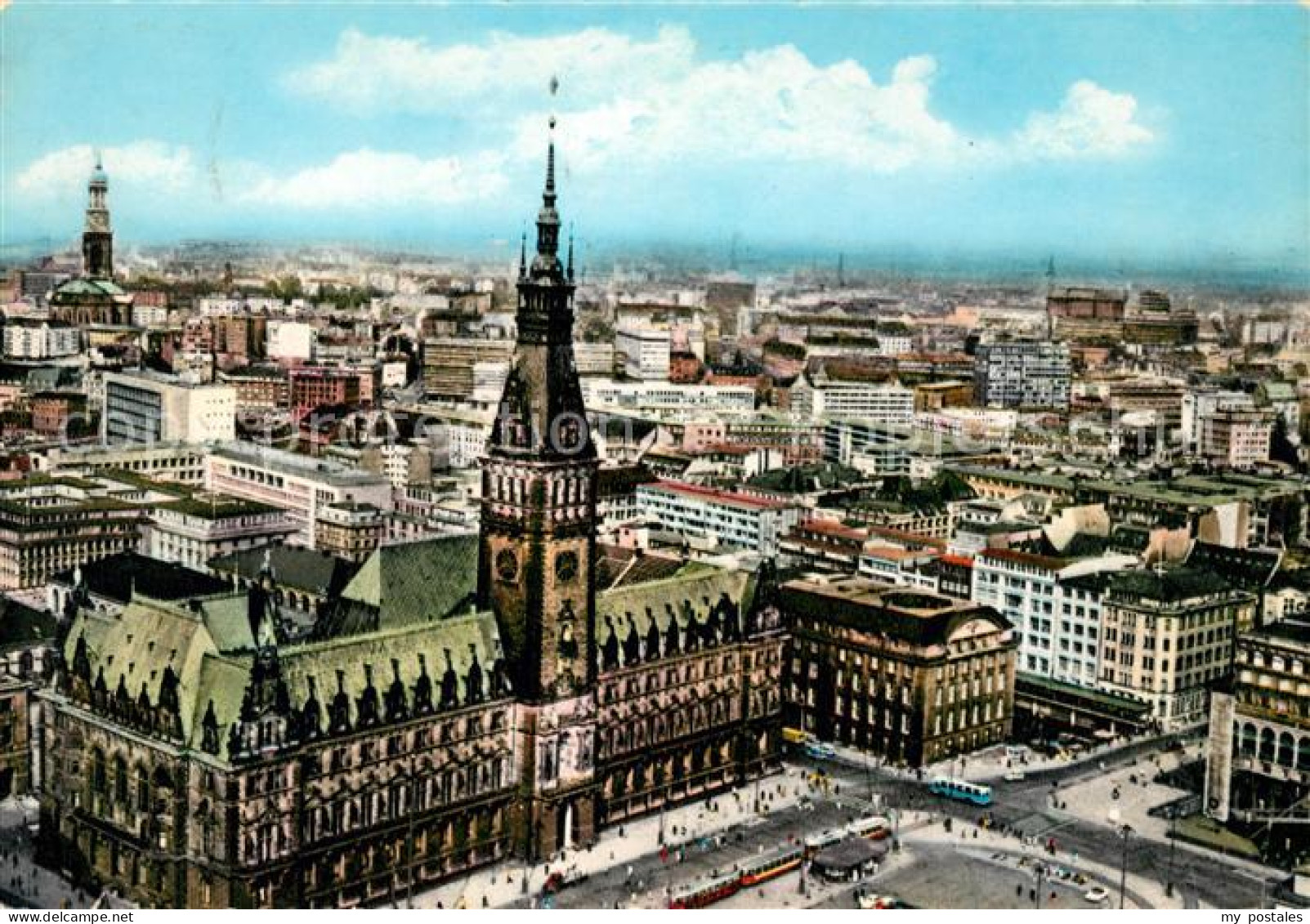 73063782 Hamburg Rathaus Und Rathausmarkt Hamburg - Sonstige & Ohne Zuordnung