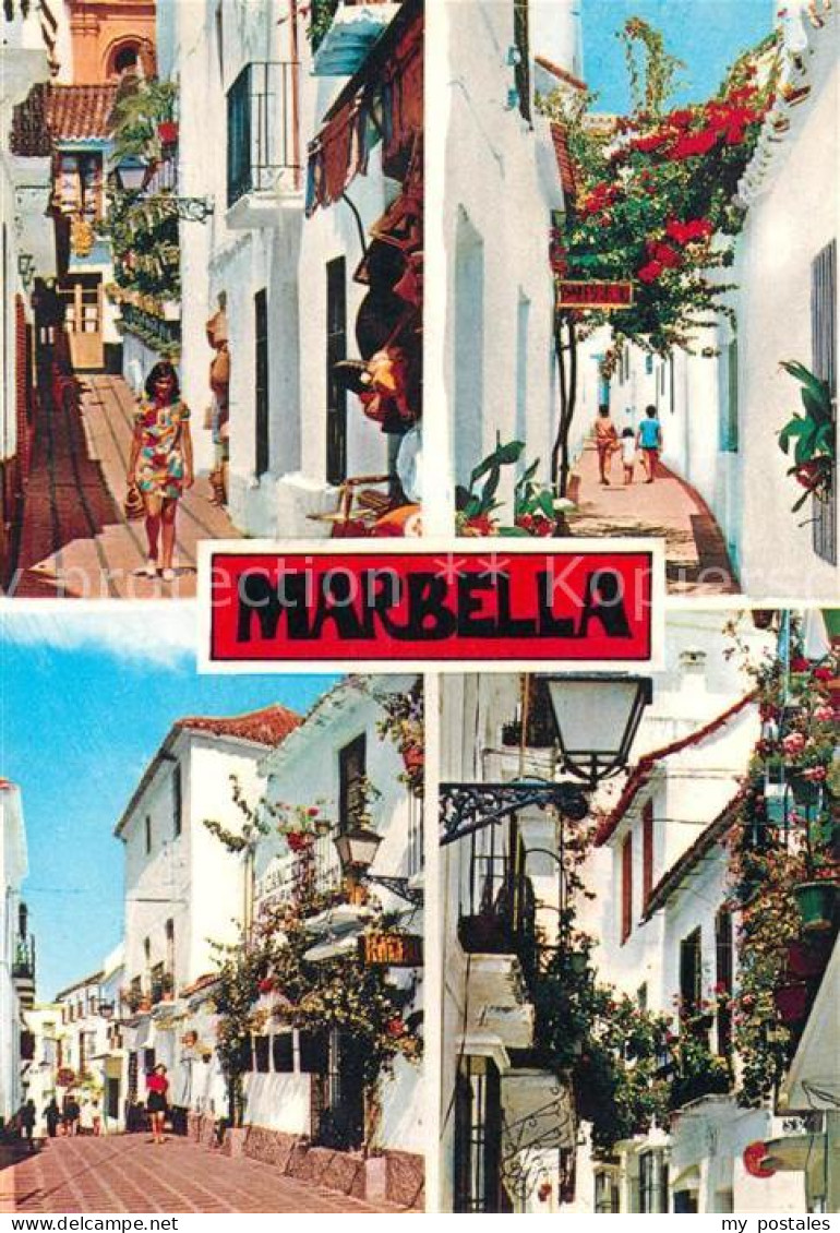 73063747 Marbella Andalucia Dorfmotive Marbella Andalucia - Sonstige & Ohne Zuordnung