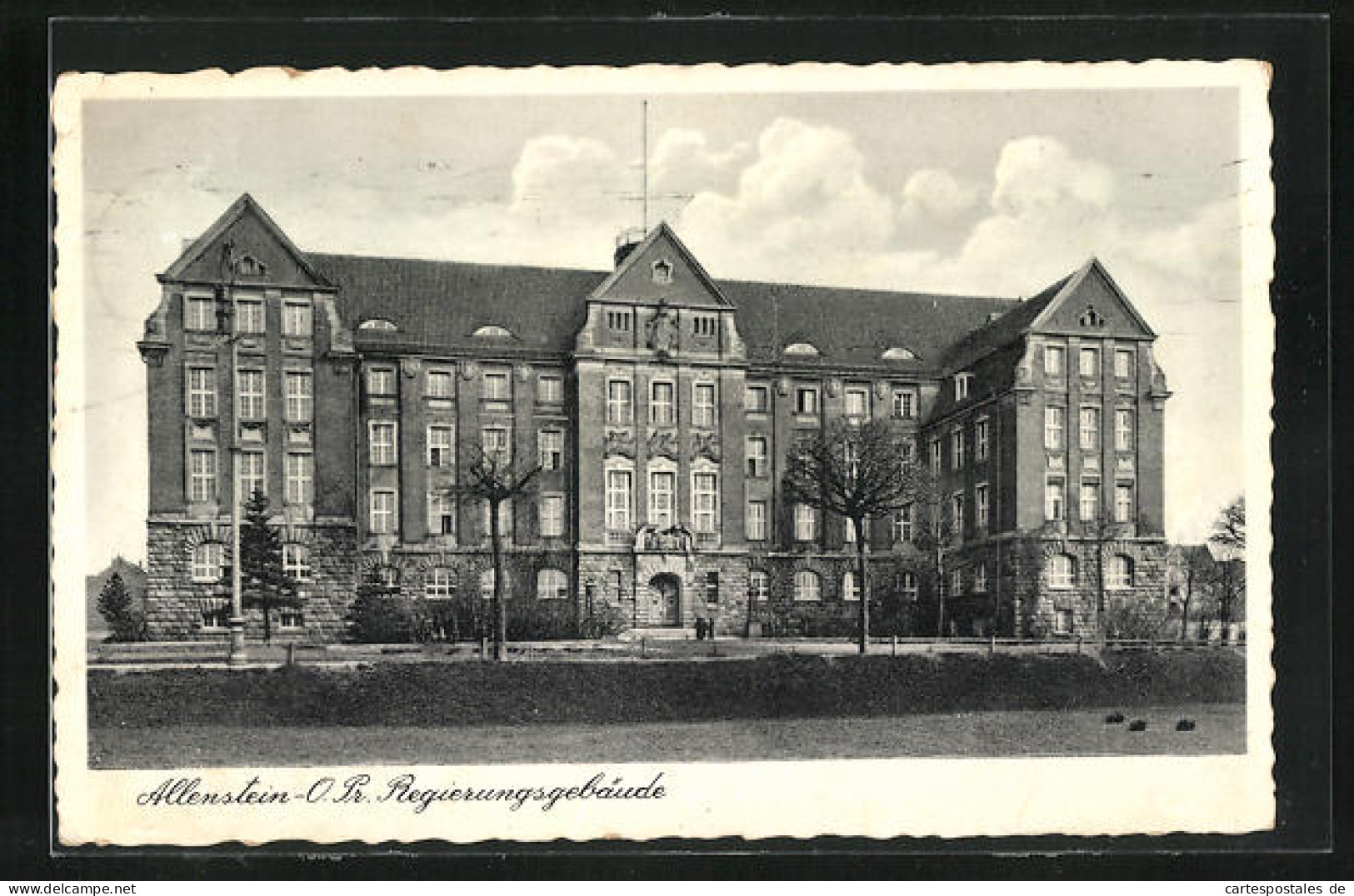 AK Allenstein, Regierungsgebäude  - Ostpreussen